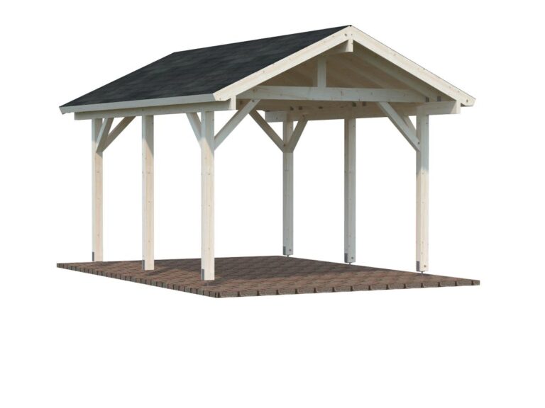 Pérgola de madera Robert 11,7 m2