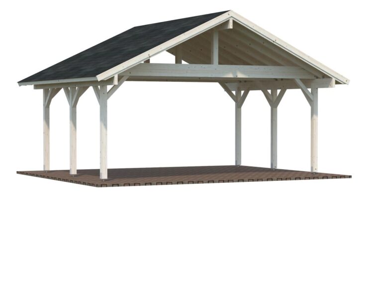 Pérgola de madera Robert 20,6 m2