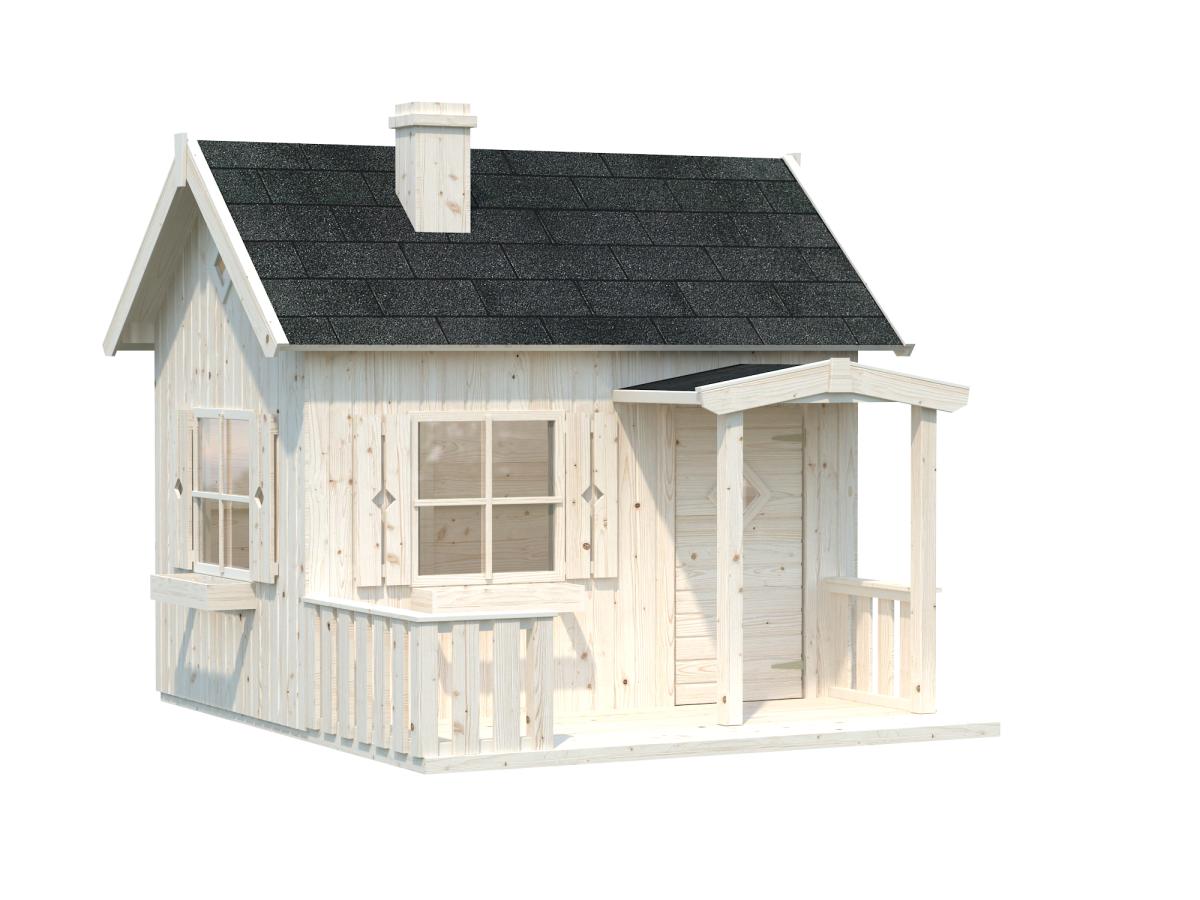 Caseta de madera infantil Otto 3,6 m2