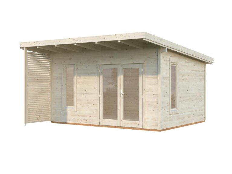 Caseta de madera Grace 14,5 m2