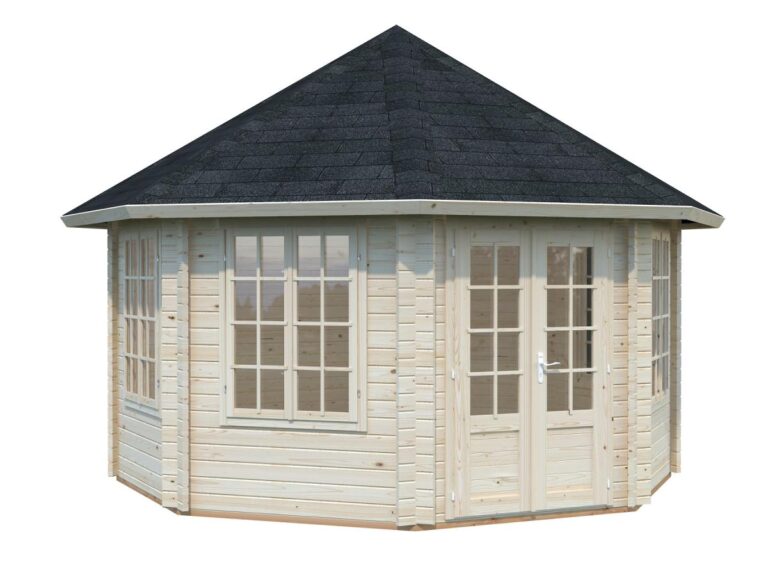 Cenador de madera Hanna 14,1 m2