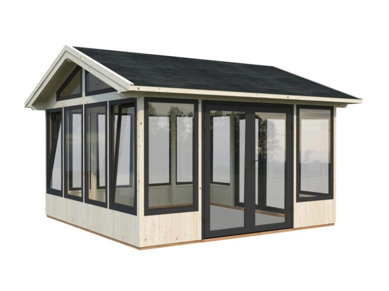 Cenador de madera Isabella 14,7 m2
