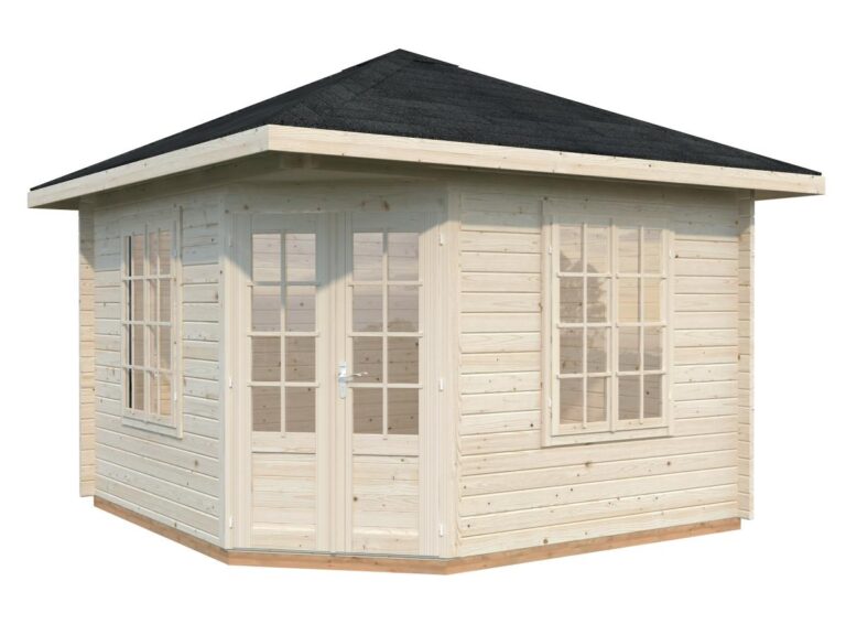 Cenador de madera Melanie 9,9 m2