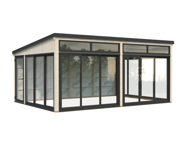 Cenador de madera Saga 23,3 m2