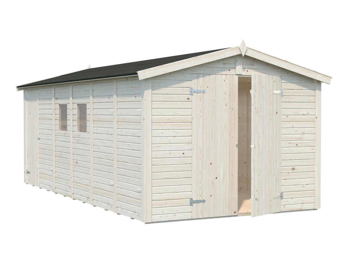 Cobertizo de madera Dan 14,7 m2