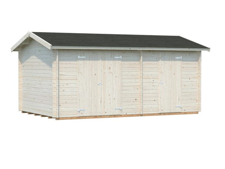 Cobertizo de madera Jari 14,5 m2