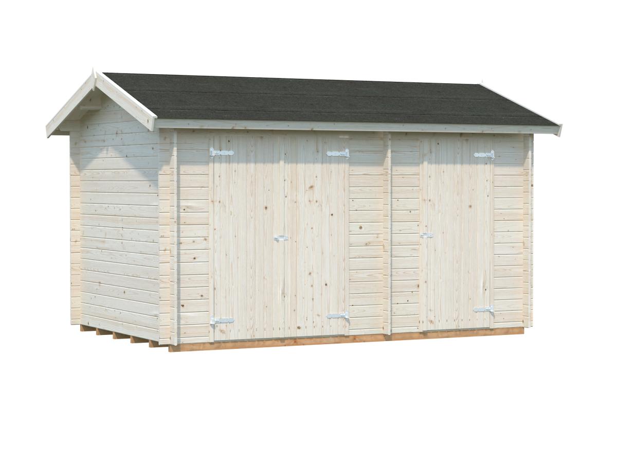 Cobertizo de madera Jari 8,9 m2