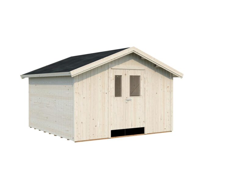Cobertizo de madera Lucas 12,1 m2