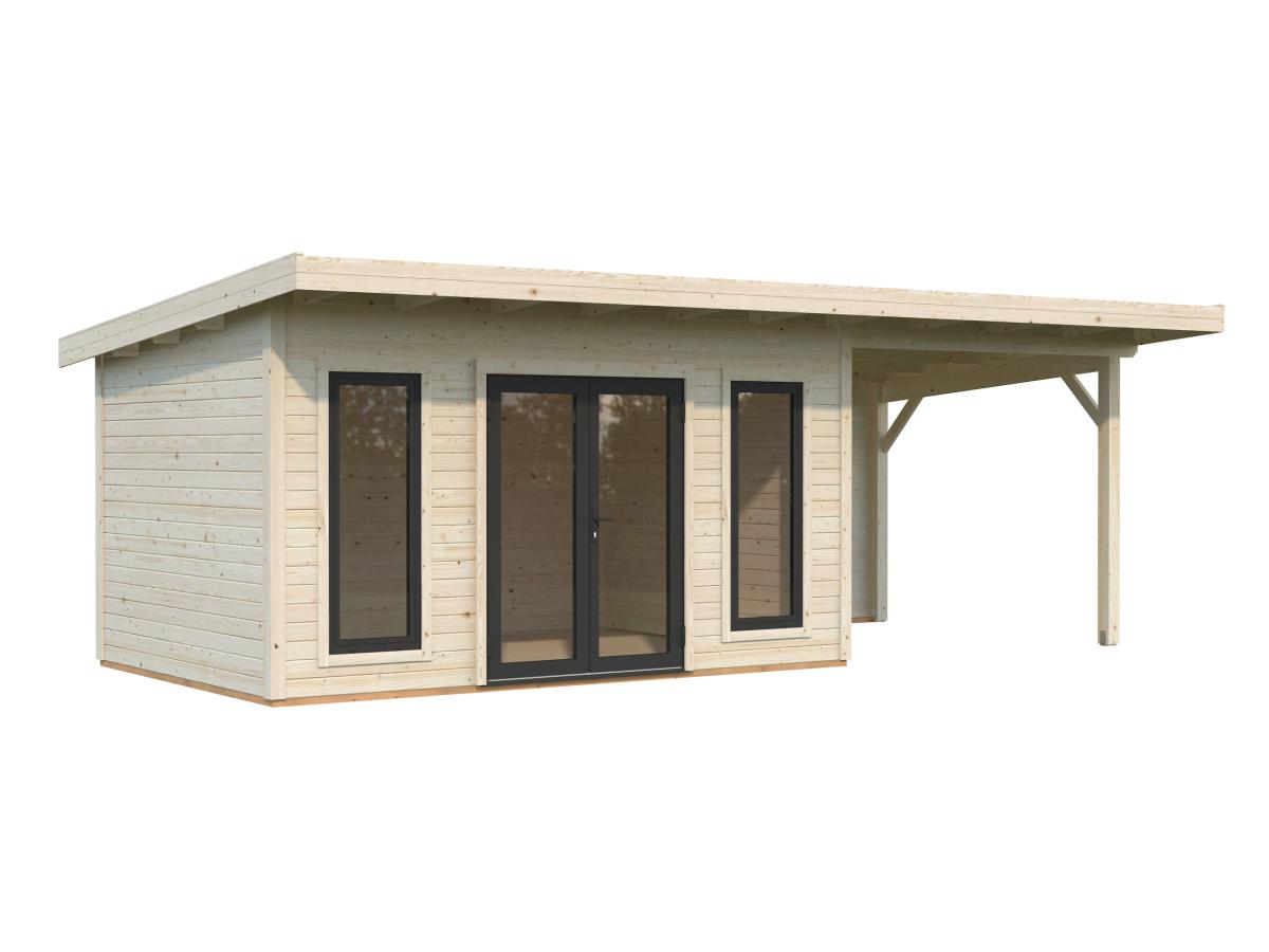 Caseta de madera Aurelia - 12,7+7,9 m2 8 Caseta de madera Aurelia 12,7+7,9 m2