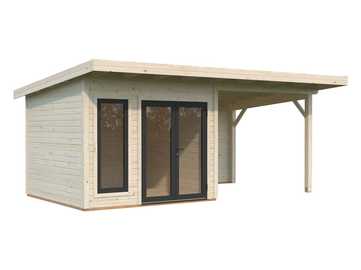 Caseta de madera Aurelia - 8,4 +7,9 m2 8 Caseta de madera Aurelia 8,4 +7,9 m2