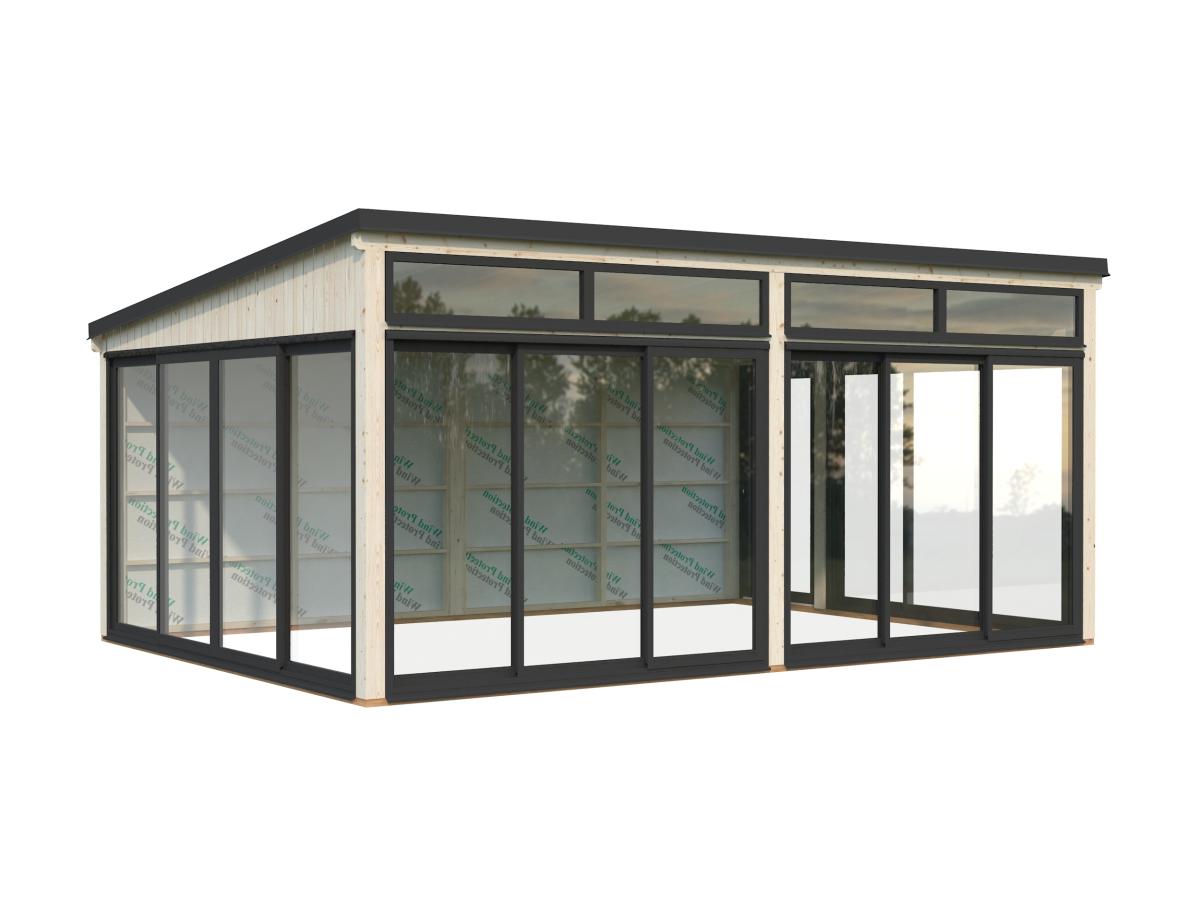 Cenador de madera Saga - 23,3 m2 8 Cenador de madera Saga 23,3 m2