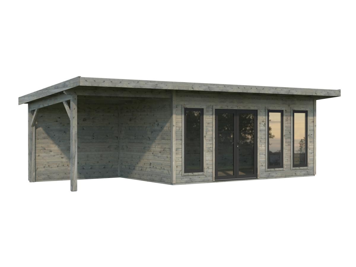 Caseta de madera Aurelia - 15,2+7,9 m2 13 Caseta de madera Aurelia 15,2+7,9 m2