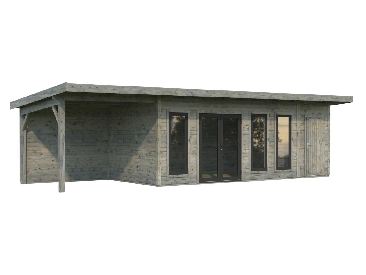 Caseta de madera Aurelia - 19,2+7,9 m2 13 Caseta de madera Aurelia 19,2+7,9 m2