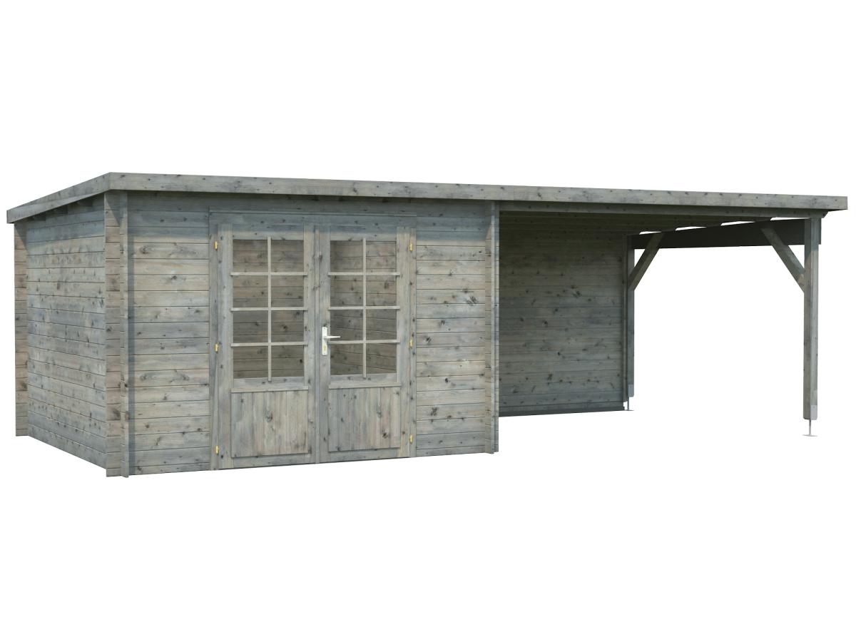 Caseta de madera Ella - 8.7+10 m2 12 Caseta de madera Ella 8.7+10 m2