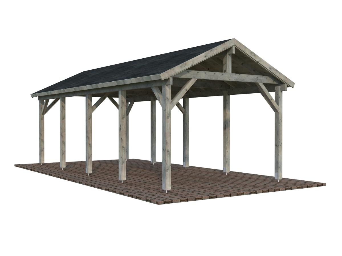 Cochera de madera Robert - 23,1 m2 9 Cochera de madera Robert 23,1 m2