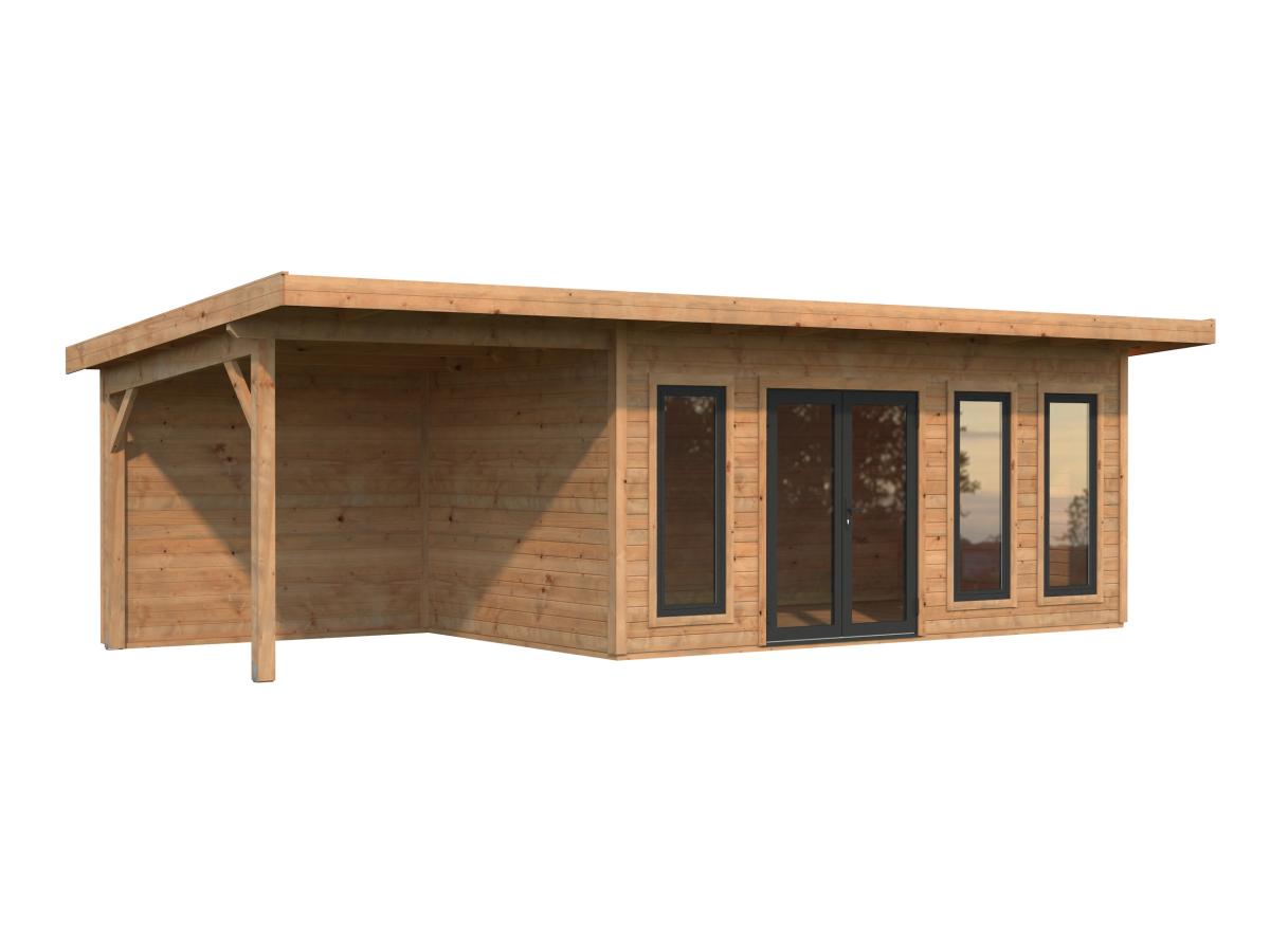 Caseta de madera Aurelia - 15,2+7,9 m2 12 Caseta de madera Aurelia 15,2+7,9 m2