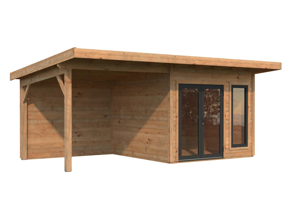 Caseta de madera Aurelia - 8,4 +7,9 m2 12 Caseta de madera Aurelia 8,4 +7,9 m2