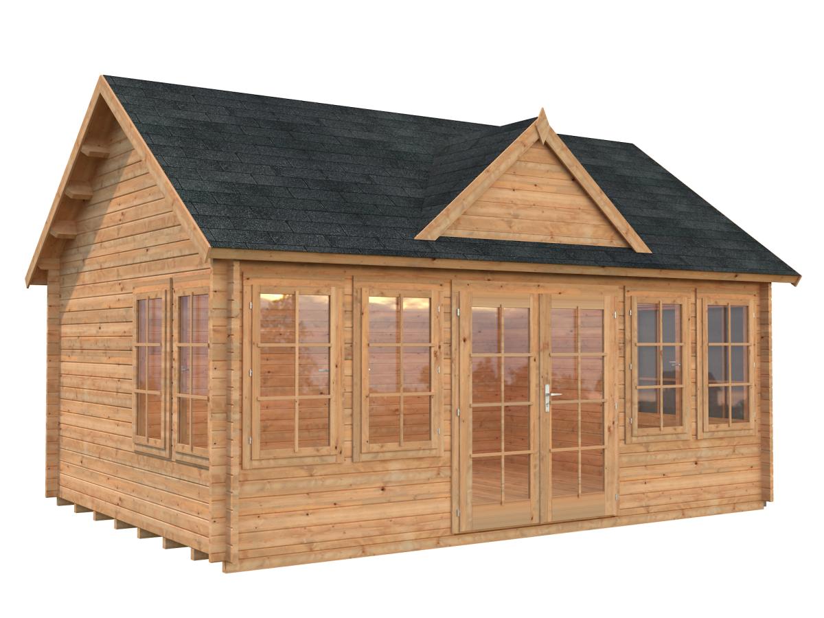 Caseta de madera Claudia - 19,4 m2 13 Caseta de madera Claudia 19,4 m2