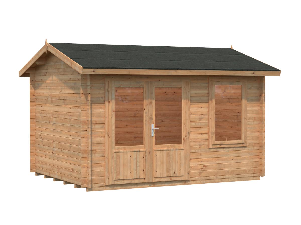 Caseta de madera Iris - 9,6 m2 10 Caseta de madera Iris 9,6 m2