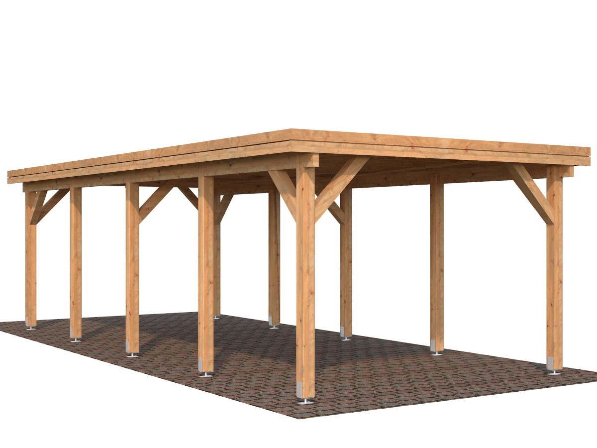 Pérgola de madera Karl - 23,1 m2 8 Pérgola de madera Karl 23,1 m2