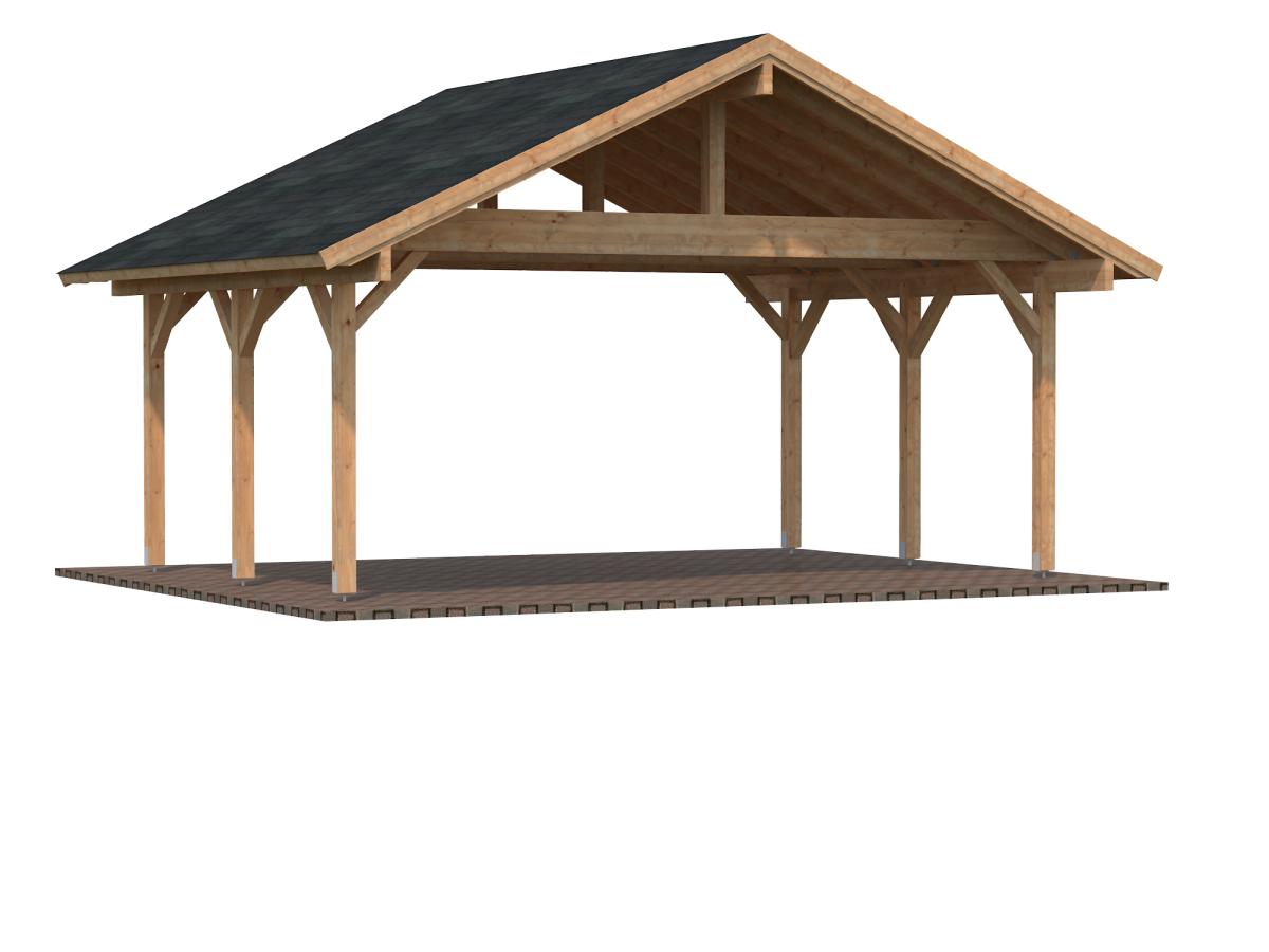 Pérgola de madera Robert - 20,6 m2 10 Pérgola de madera Robert 20,6 m2