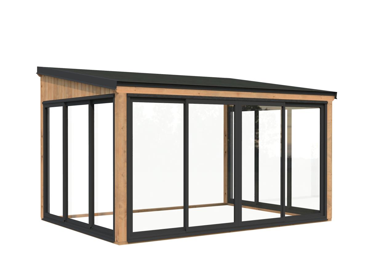 Cenador de madera Lumi - 11,6 m2 12 Cenador de madera Lumi 11,6 m2