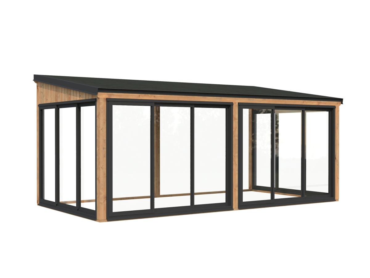 Cenador de madera Lumi - 16,2 m2 12 Cenador de madera Lumi 16,2 m2