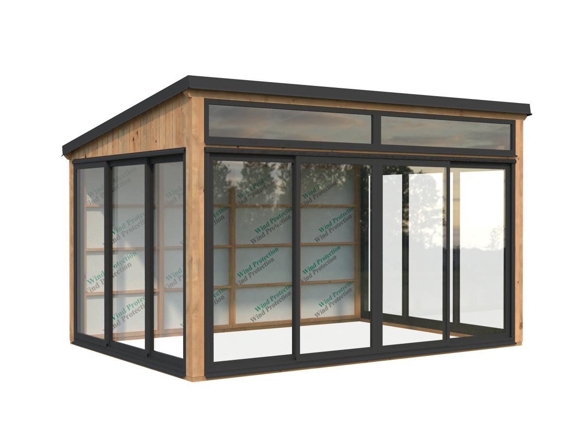 Cenador de madera Saga - 11,6 m2 11 Cenador de madera Saga 11,6 m2