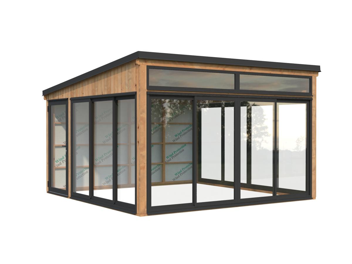 Cenador de madera Saga - 16,6 m2 12 Cenador de madera Saga 16,6 m2