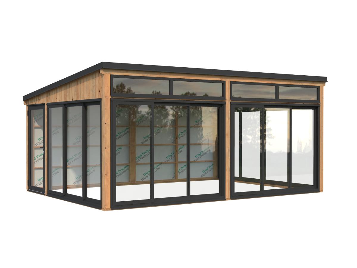 Cenador de madera Saga - 23,3 m2 12 Cenador de madera Saga 23,3 m2