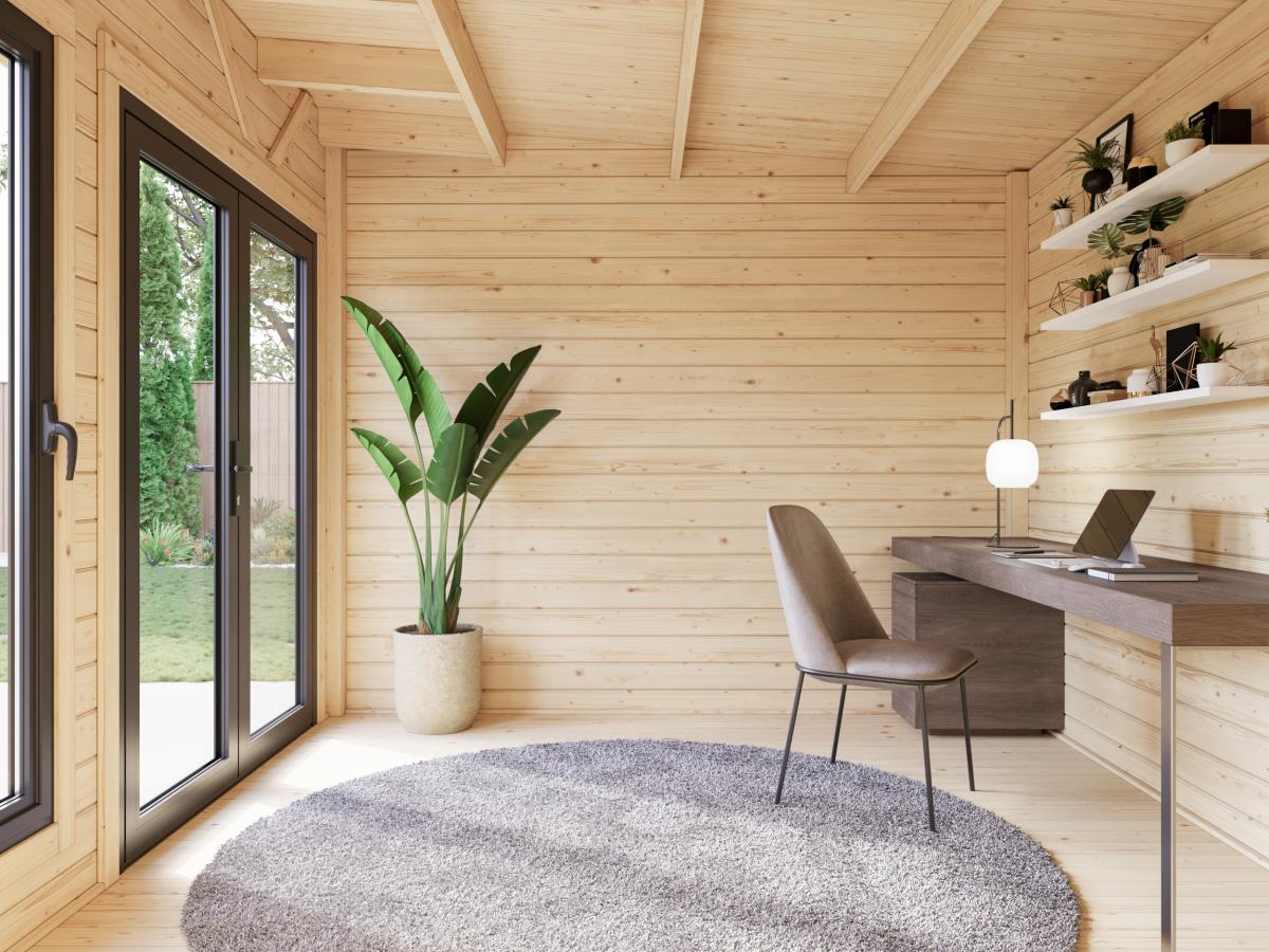 Caseta de madera Aurelia - 12,4 m2 6 Caseta de madera Aurelia 12,4 m2