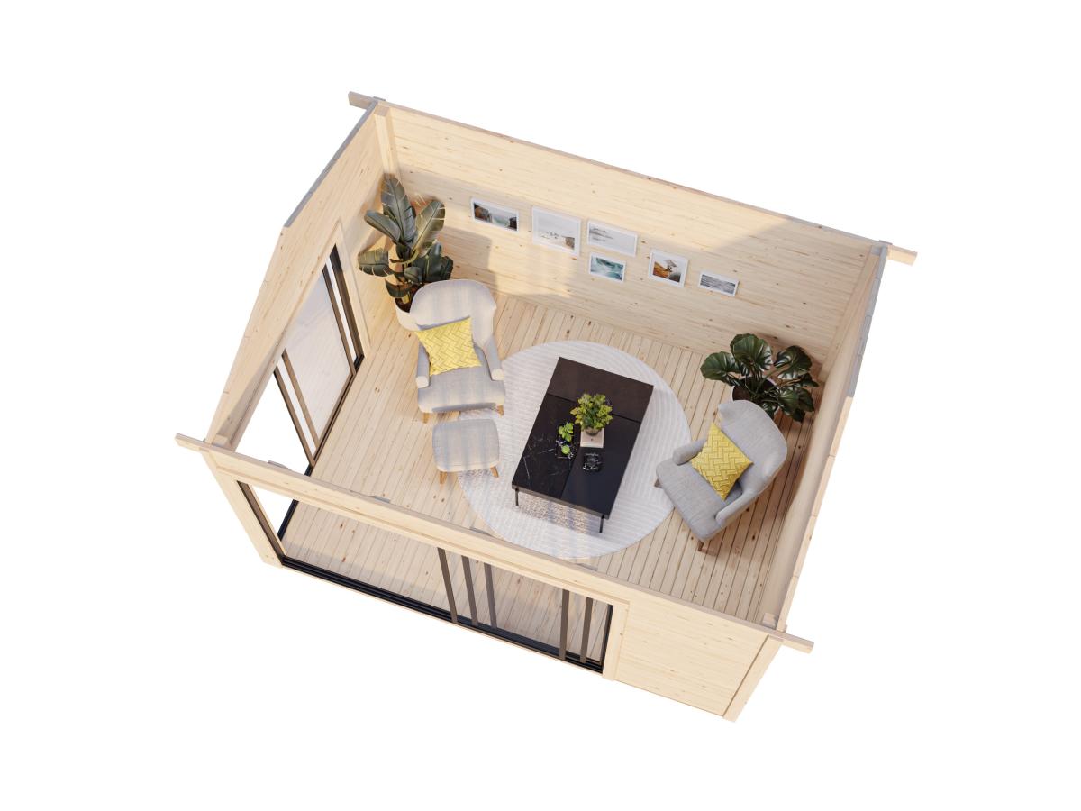 Caseta de madera Amanda - 11,2 m2 7 Caseta de madera Amanda 11,2 m2