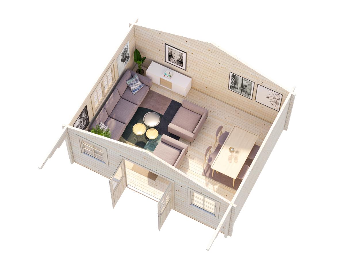 Caseta de madera Helena - 24,6 m2 7 Caseta de madera Helena 24,6 m2