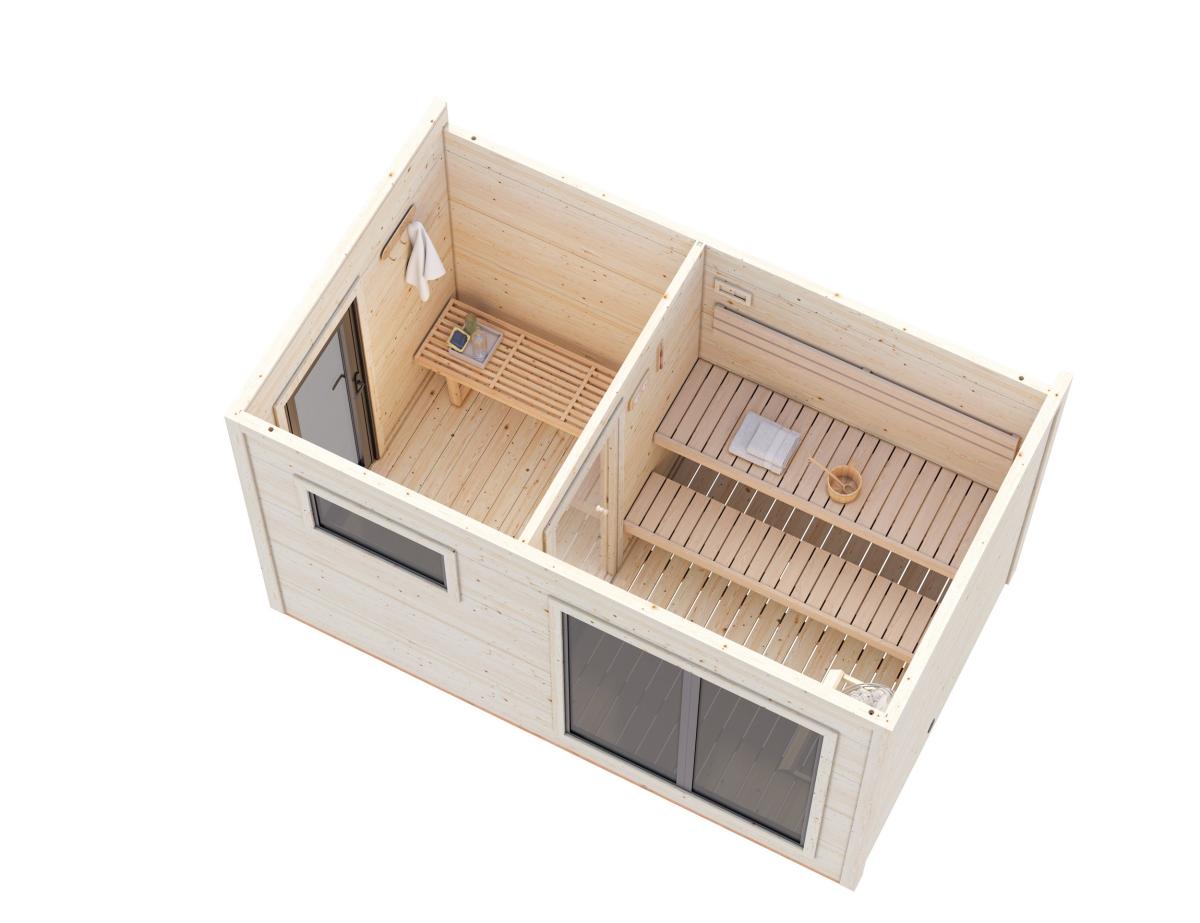 Caseta Sauna Grace 8,2 m2 7 Caseta Sauna Grace 8,2 m2