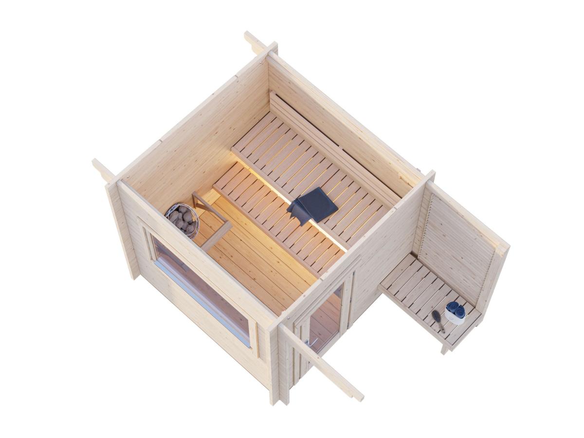 Caseta Sauna Sanna 4,1 m2 7 Caseta Sauna Sanna 4,1 m2