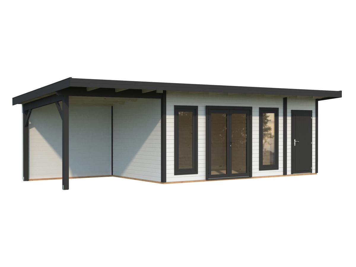 Caseta de madera Aurelia - 16,7+7,9 m2 17 Caseta de madera Aurelia 16,7+7,9 m2