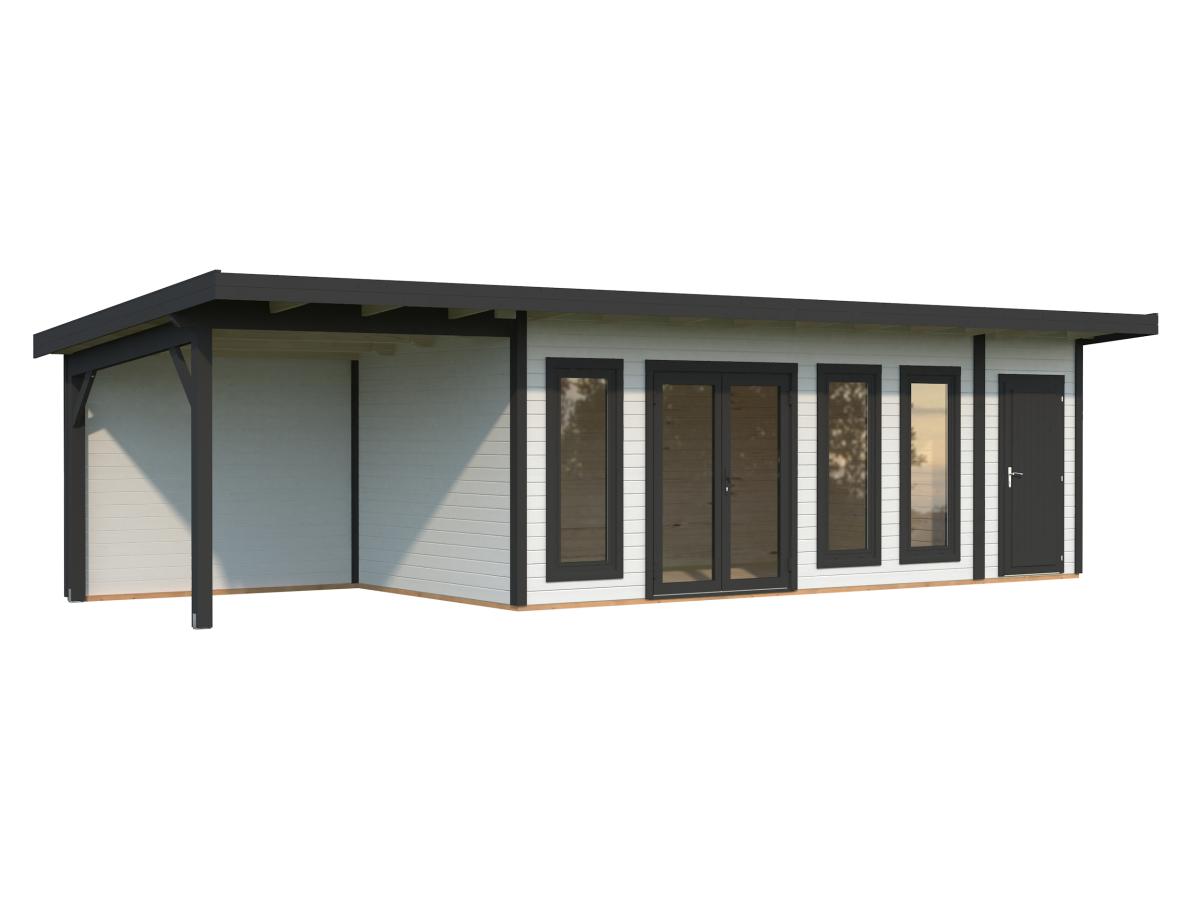 Caseta de madera Aurelia - 19,2+7,9 m2 17 Caseta de madera Aurelia 19,2+7,9 m2