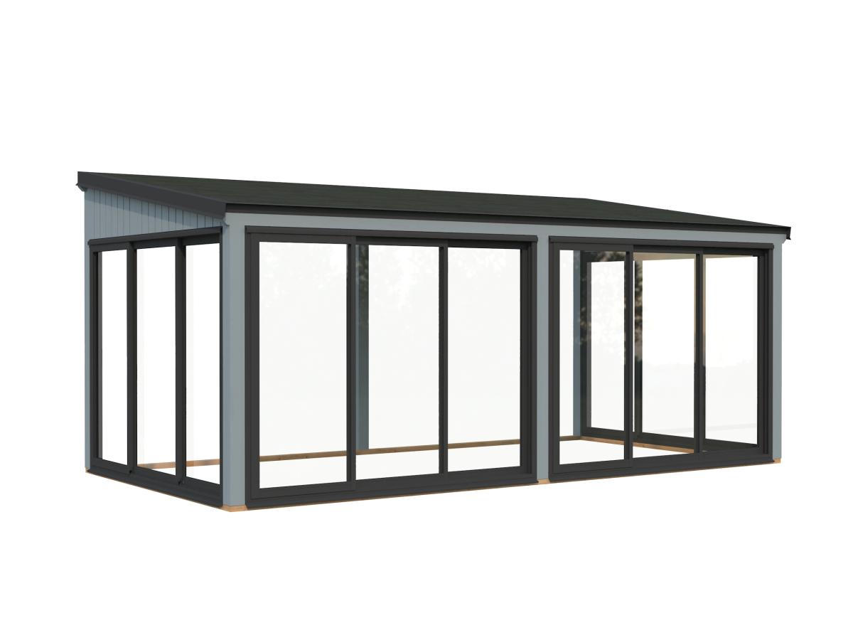 Cenador de madera Lumi - 16,2 m2 17 Cenador de madera Lumi 16,2 m2