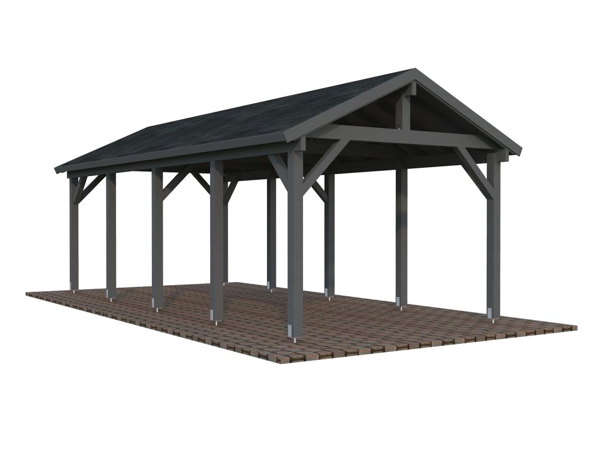 Cochera de madera Robert - 23,1 m2 11 Cochera de madera Robert 23,1 m2