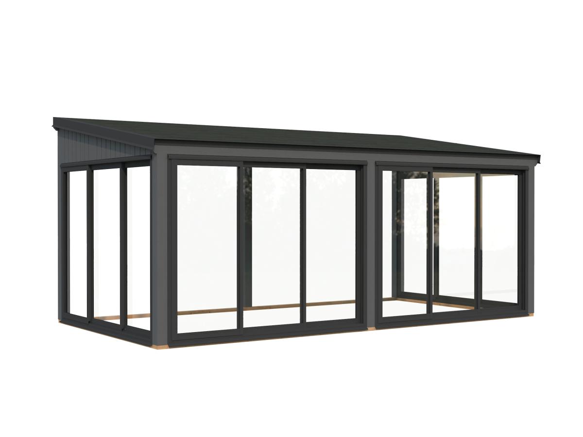 Cenador de madera Lumi - 16,2 m2 15 Cenador de madera Lumi 16,2 m2