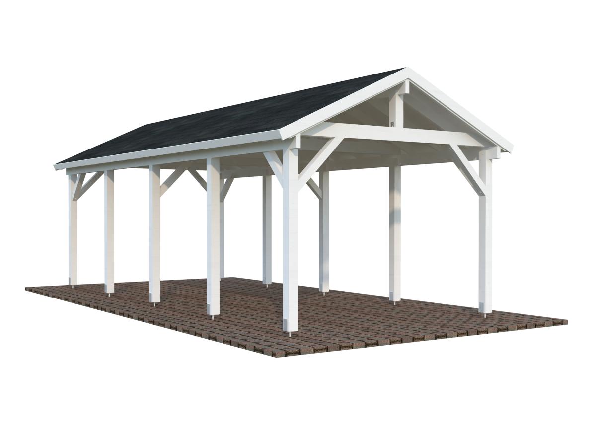 Cochera de madera Robert - 23,1 m2 12 Cochera de madera Robert 23,1 m2