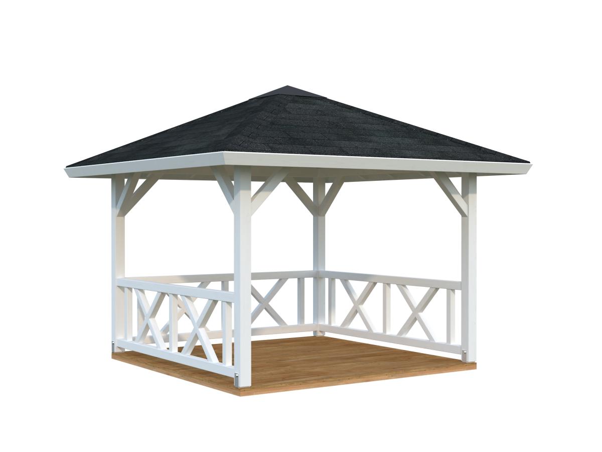 Cenador de madera Betty - 9 m2 12 Cenador de madera Betty 9 m2
