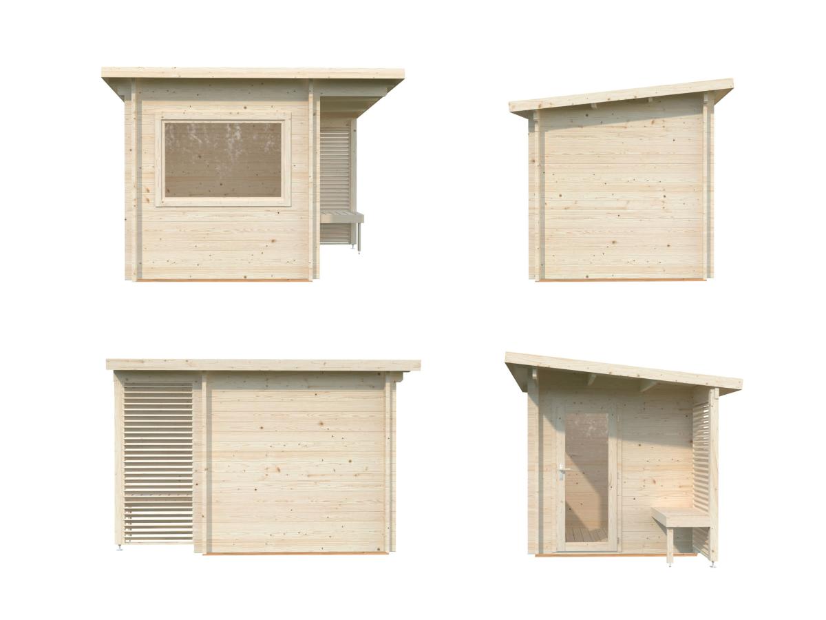 Caseta Sauna Sanna 4,1 m2 8 Caseta Sauna Sanna 4,1 m2