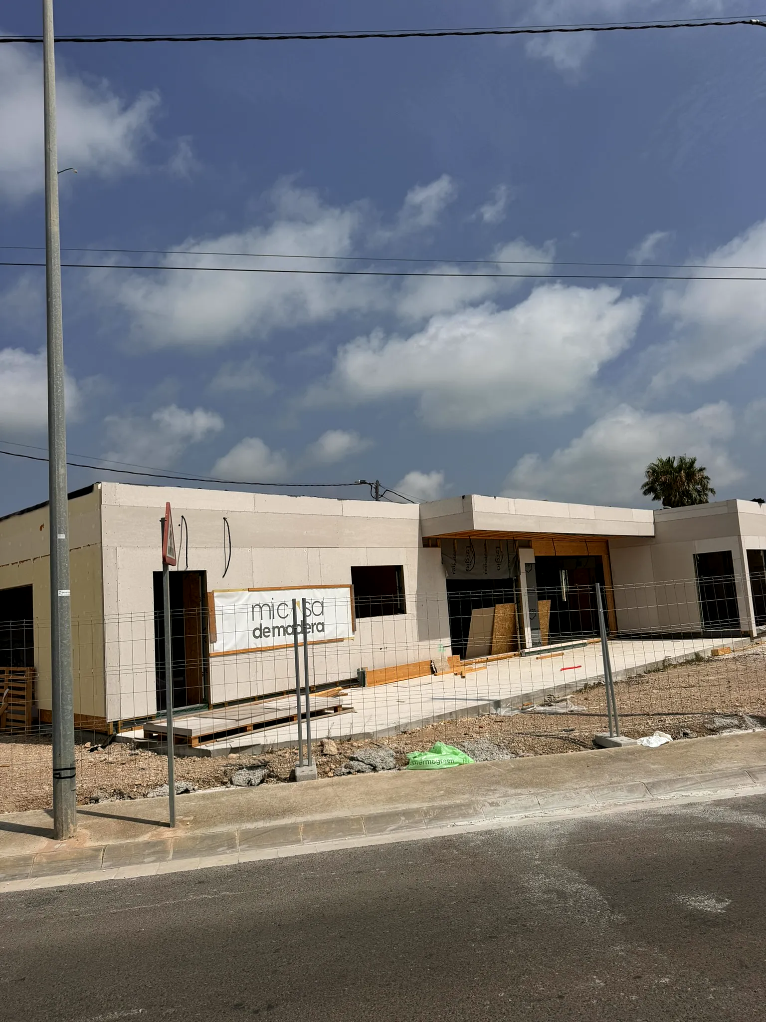 Casa de madera de 165 m² en construcción en Deltebre