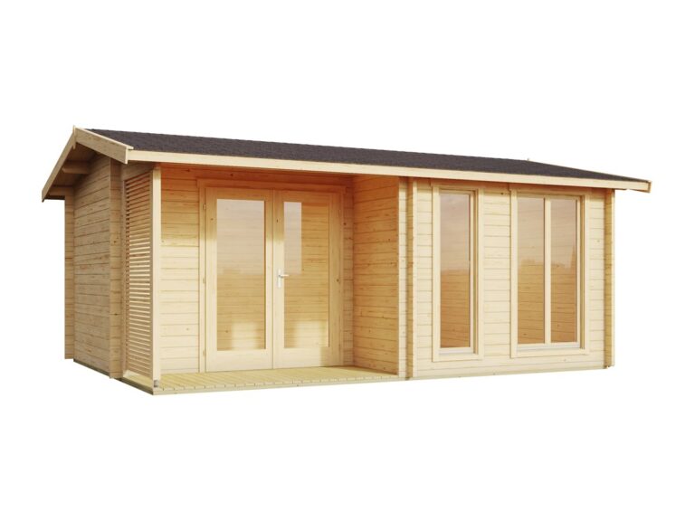 Caseta de madera Brighton 44 - 18,46 m2