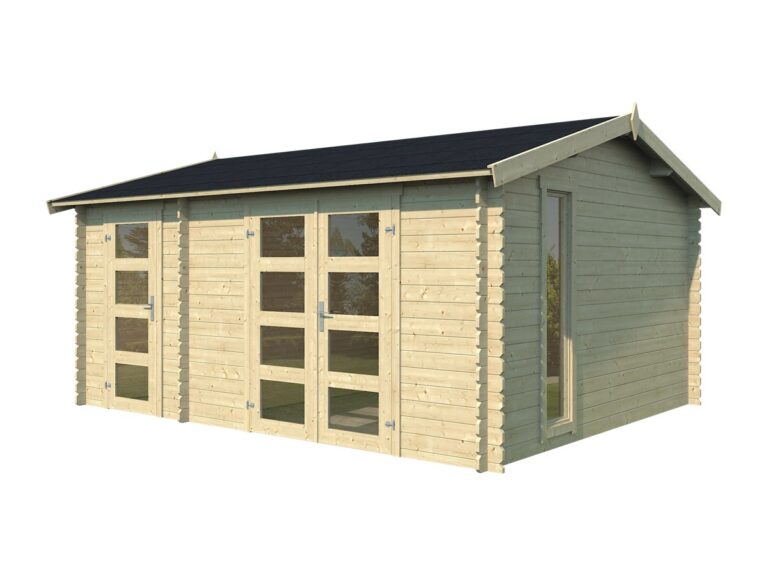 Caseta de madera Carroz 2 - 15,96 m2