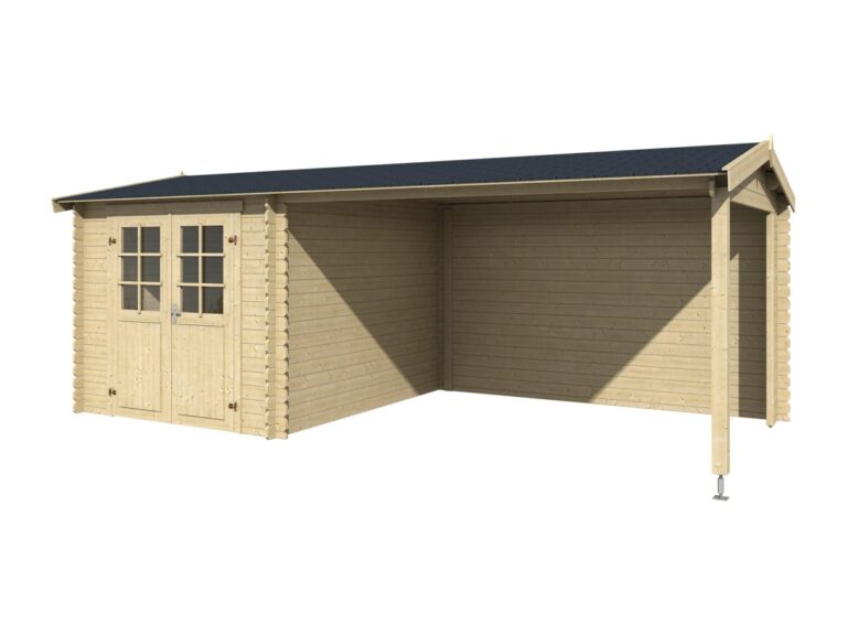 Caseta de madera Ivana - 15,2 m2