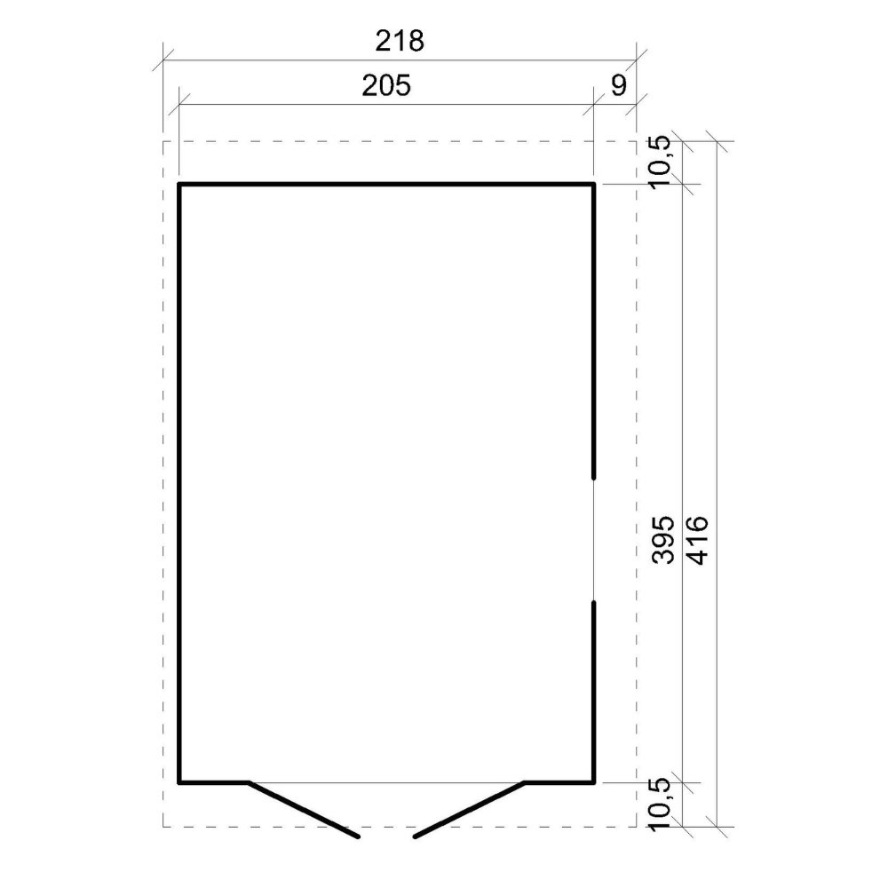 Caseta de madera Milda – 8,1 m2 7 Caseta de madera Milda 8,1 m2 - foto 6
