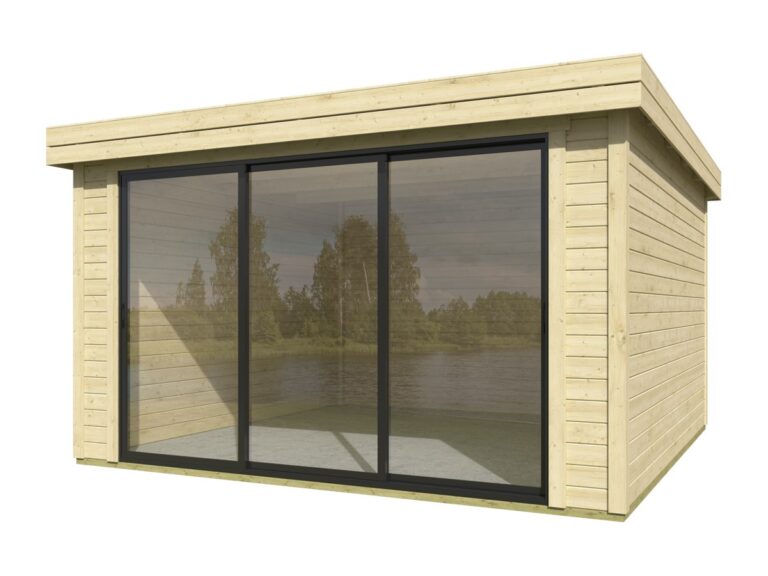 Caseta de madera New Bustani 3 - 14,02 m2