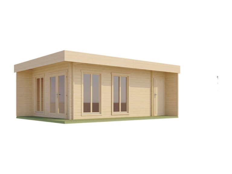 Caseta de madera New Dominica 2 - 20,76 m2